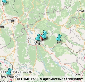Mappa Via Emilio Greco, 02100 Rieti RI, Italia (32.22818)