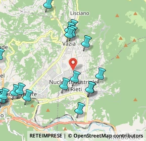 Mappa Via Emilio Greco, 02100 Rieti RI, Italia (2.7455)