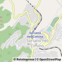 地図 Soriano nel Cimino