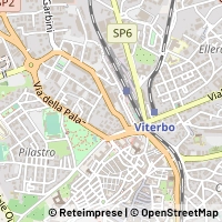 Hartă Viterbo