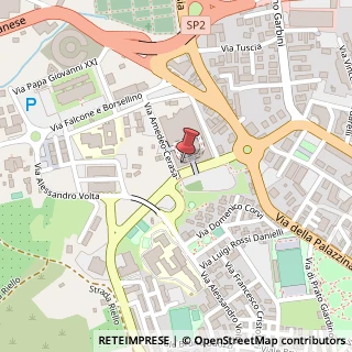 Mappa Via Tangenziale Ovest, c/o, 01100 Viterbo, Viterbo (Lazio)