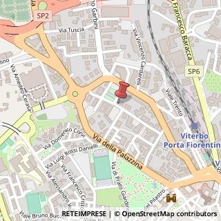 Mappa Via Alessandro Polidori,  45, 01100 Viterbo, Viterbo (Lazio)