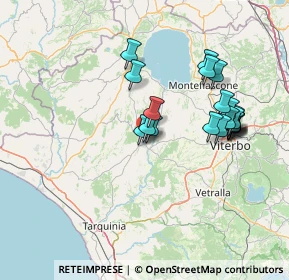 Mappa Via Papa Martino V, 01017 Tuscania VT, Italia (14.367)