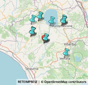 Mappa Via Papa Martino V, 01017 Tuscania VT, Italia (12.558)