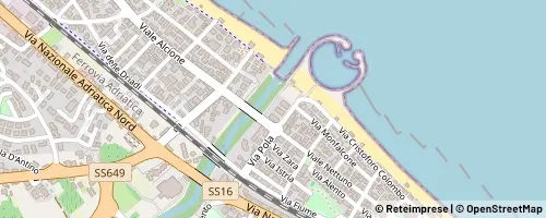 Mappa Francavilla al Mare
