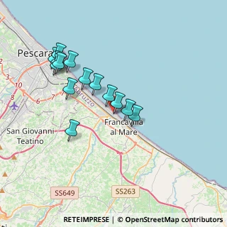 Mappa Via Pola, 66023 Francavilla al Mare CH, Italia (3.64)