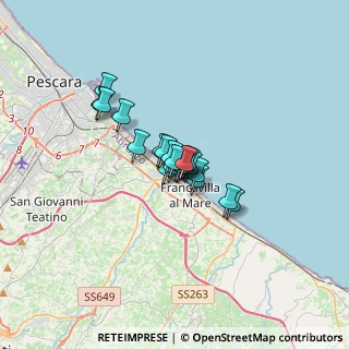 Mappa Via Pola, 66023 Francavilla al Mare CH, Italia (1.8565)