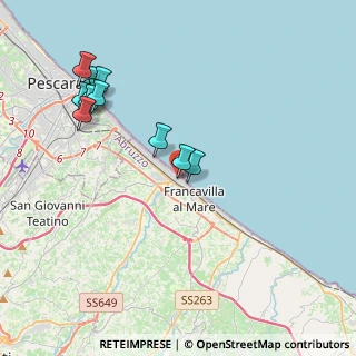 Mappa Via Pola, 66023 Francavilla al Mare CH, Italia (4.45182)