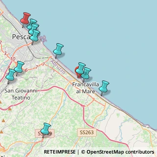 Mappa Via Pola, 66023 Francavilla al Mare CH, Italia (5.65)