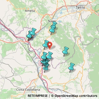 Mappa Strada Montini, 05035 Narni TR, Italia (6.66533)