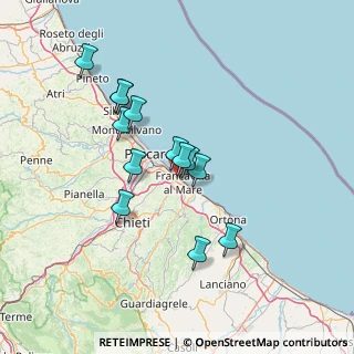 Mappa Via Nazionale Adriatica Nord, 66023 Francavilla al Mare CH, Italia (12.45462)