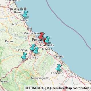 Mappa Via Nazionale Adriatica Nord, 66023 Francavilla al Mare CH, Italia (23.58636)
