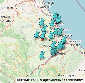 Mappa (PE, 65014 Loreto Aprutino PE, Italia (11.8655)