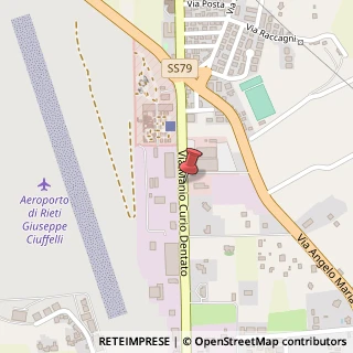 Mappa Via Belvece, 26, 02100 Contigliano, Rieti (Lazio)