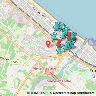 Mappa Via G. Bellafante, 66023 Francavilla al Mare CH, Italia (0.4415)