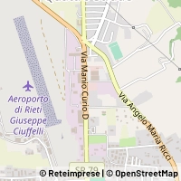 Mapa Rieti