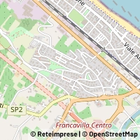 Map Francavilla al Mare
