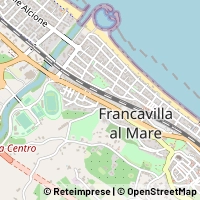Térkép Francavilla al Mare