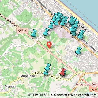 Mappa SS Tangenziale di Pescara, 66023 Francavilla al Mare CH, Italia (0.61071)