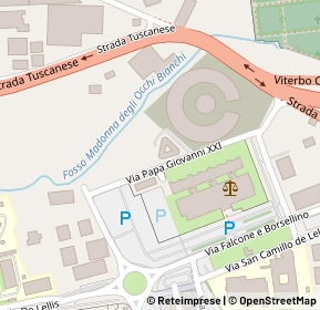 Mappa Via Papa Giovanni XXI, 01100 Viterbo VT, Italia (0.1)