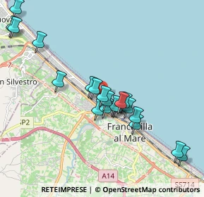 Mappa Via Figlia di Iorio, 66023 Francavilla al Mare CH, Italia (1.9395)