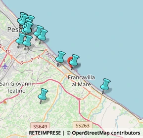 Mappa Via Orta, 66023 Francavilla al Mare CH, Italia (5.48467)