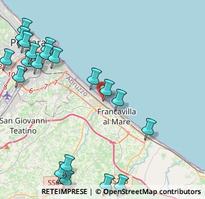 Mappa Via Figlia di Iorio, 66023 Francavilla al Mare CH, Italia (5.909)