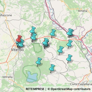 Mappa Strada degli Orti, 01038 Soriano nel Cimino VT, Italia (7.782)