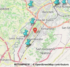 Mappa Via Vincenzo Muccioli, 65128 Pescara PE, Italia (3.52929)