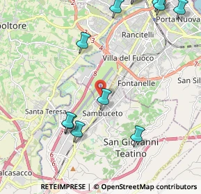 Mappa Via Vincenzo Muccioli, 65128 Pescara PE, Italia (3.546)