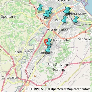 Mappa Via Vincenzo Muccioli, 65128 Pescara PE, Italia (2.64167)