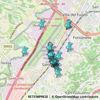 Mappa Via Vincenzo Muccioli, 65128 Pescara PE, Italia (0.7645)