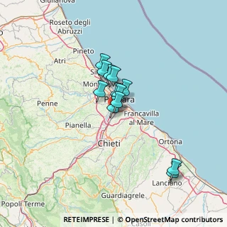 Mappa Via Vincenzo Muccioli, 65128 Pescara PE, Italia (9.565)