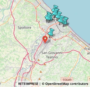 Mappa Via Vincenzo Muccioli, 65128 Pescara PE, Italia (4.13909)