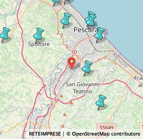 Mappa Via Vincenzo Muccioli, 65128 Pescara PE, Italia (5.99083)