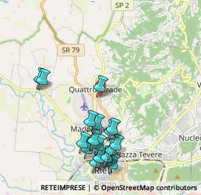 Mappa Via Torricella Sabina, 02100 Rieti RI, Italia (2.3305)