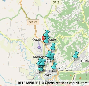 Mappa Via Lama, 02100 Rieti RI, Italia (1.98083)