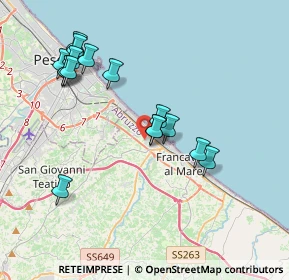 Mappa Via Ettore Montanaro, 66023 Francavilla al Mare CH, Italia (4.03)