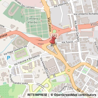 Mappa Strada Tuscanese, 11, 01100 Viterbo, Viterbo (Lazio)
