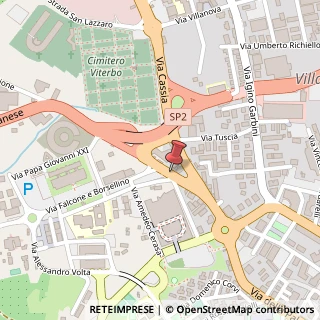 Mappa Strada Tuscanese, 14, 01100 Viterbo, Viterbo (Lazio)