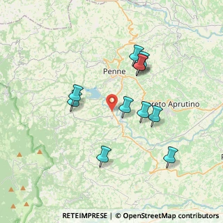 Mappa Ctr. Ponte San Antonio, 65017 Penne PE, Italia (3.59818)
