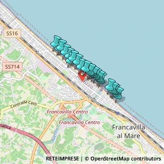 Mappa Viale Alcione, 66023 Pescara PE, Italia (0.597)