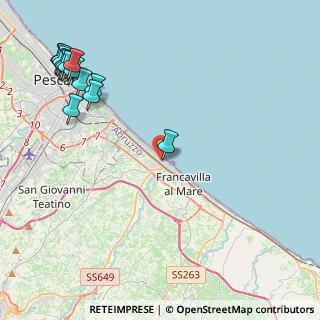 Mappa Viale Alcione, 66023 Pescara PE, Italia (6.05923)
