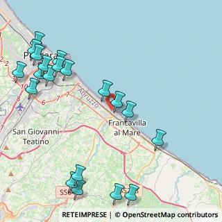 Mappa Viale Alcione, 66023 Pescara PE, Italia (5.8295)