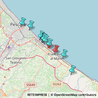 Mappa Viale Alcione, 66023 Pescara PE, Italia (2.83727)