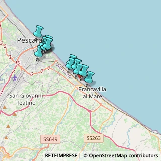 Mappa Viale Alcione, 66023 Pescara PE, Italia (3.44188)