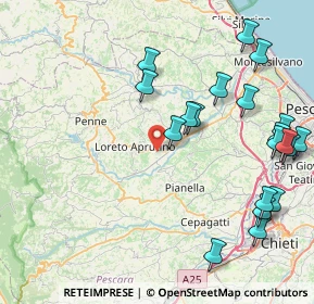 Mappa Contrada Sablanico, 65014 Loreto Aprutino PE, Italia (10.439)