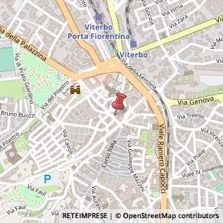 Mappa Via Giacomo Matteotti, 27, 01100 Viterbo, Viterbo (Lazio)