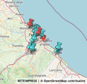 Mappa , 66023 Francavilla al Mare CH, Italia (10.215)