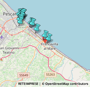 Mappa , 66023 Francavilla al Mare CH, Italia (4.90706)